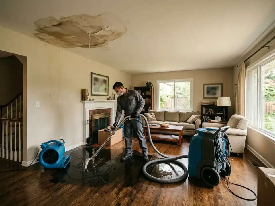 attic-pipe-burst-ceiling-drip-008 — frequently asked questions, Water Damage Restoration & Carpet Care in Auburn, ME